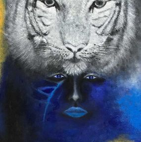 Gemälde, White soul, Judith Ruiz
