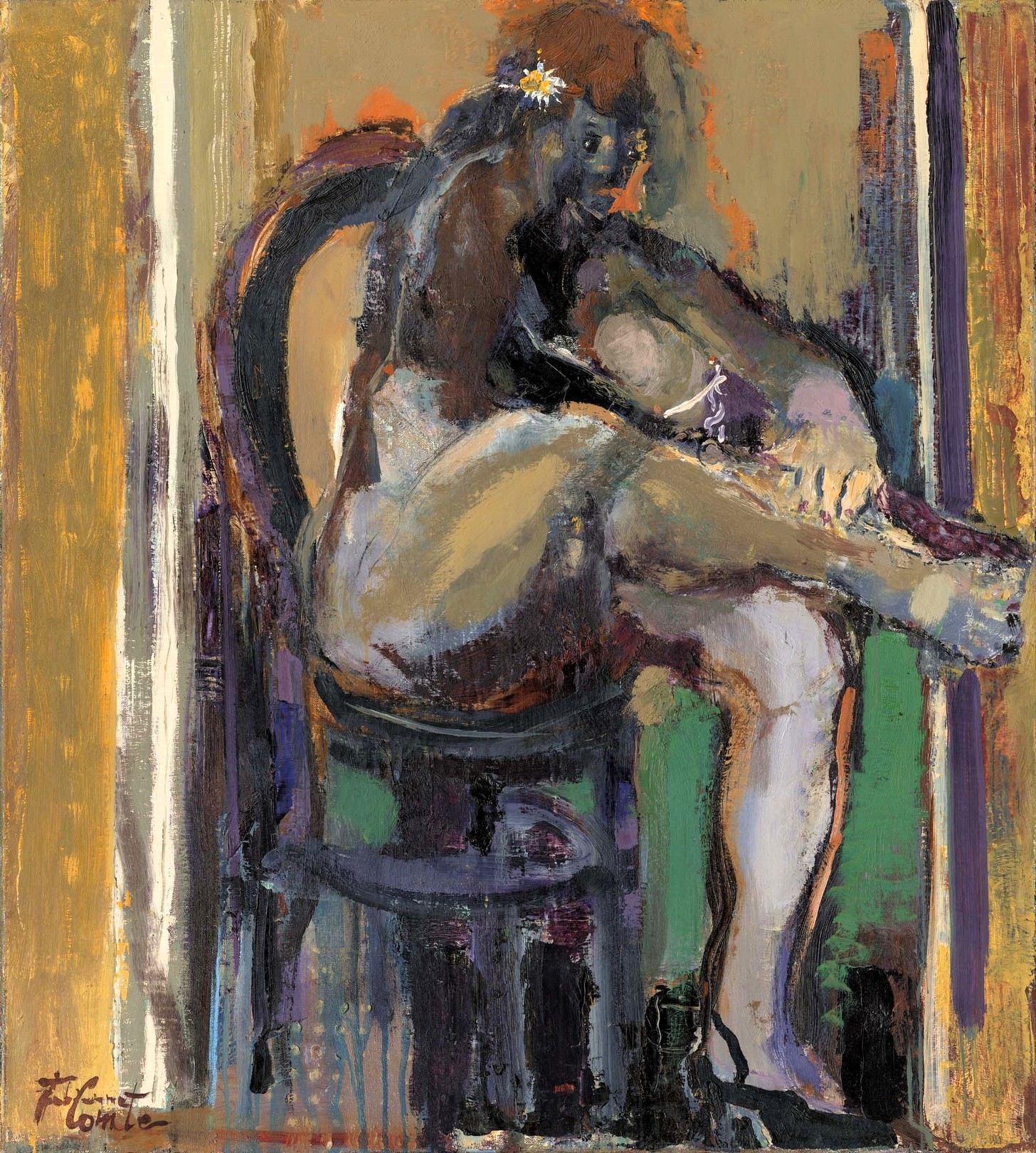 Fabienne Comte, La mulâtre Fabienne Comte, La mulâtre