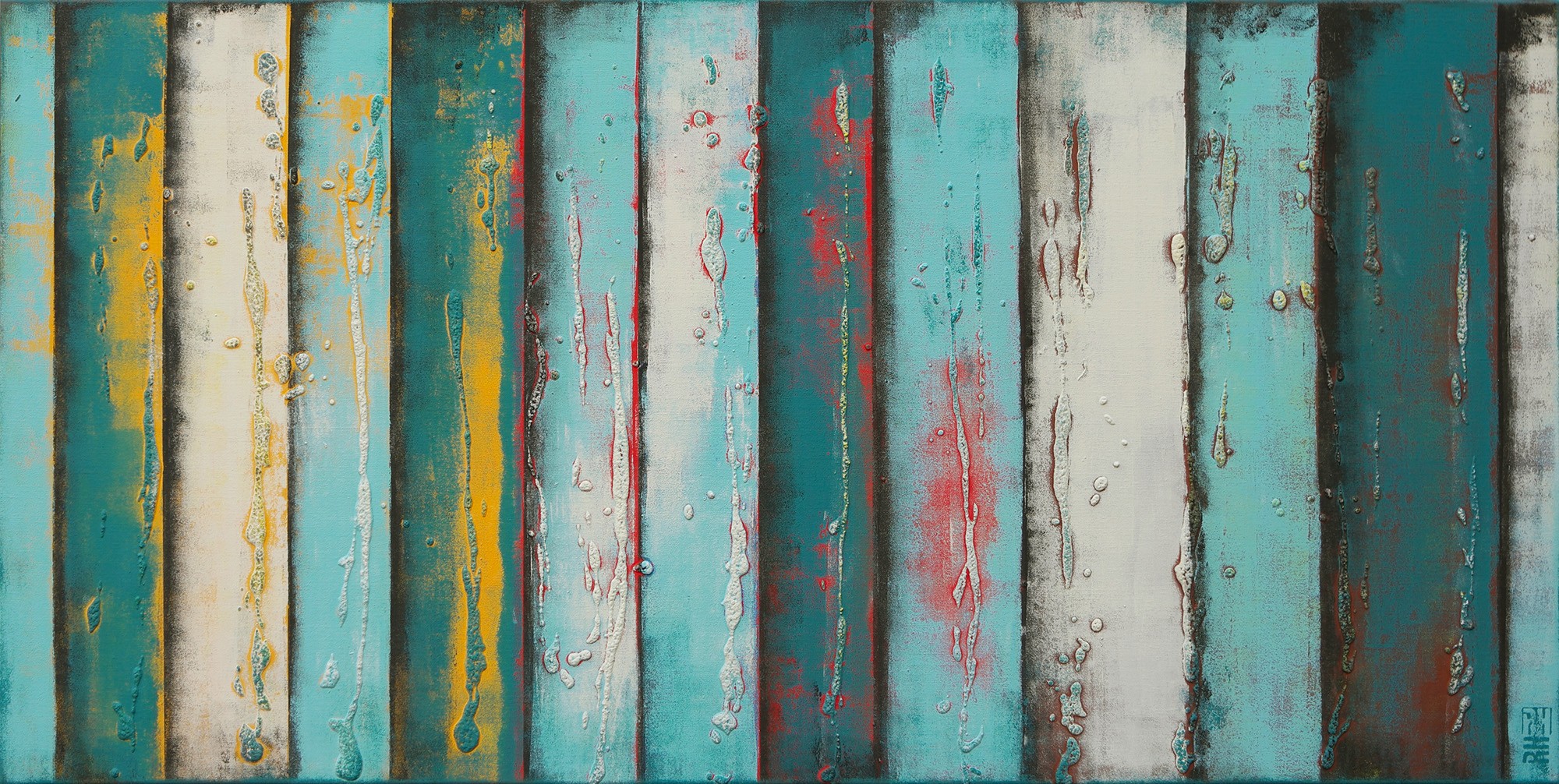 Ronald Hunter, Blue Panels Ronald Hunter, Blue Panels