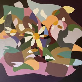 Peinture, Fragmented Bloom, Liana Ohanyan