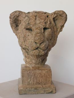 Skulpturen, Tête de lionceau 8/8, Isabelle Carabantes