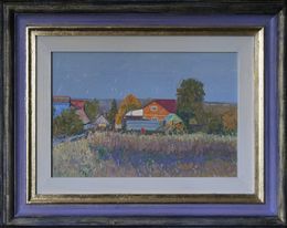 Painting, October. Chamzinka, Simon Kozhin