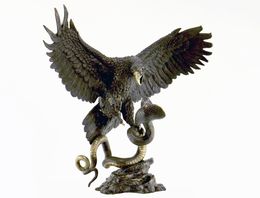 Sculpture, Eagle with a Snake, Katib Mamedov
