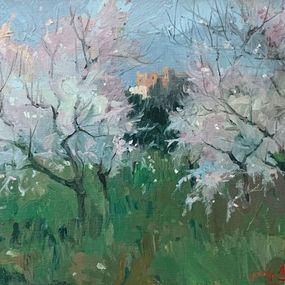 Painting, Ametllers florits, Josep Sala