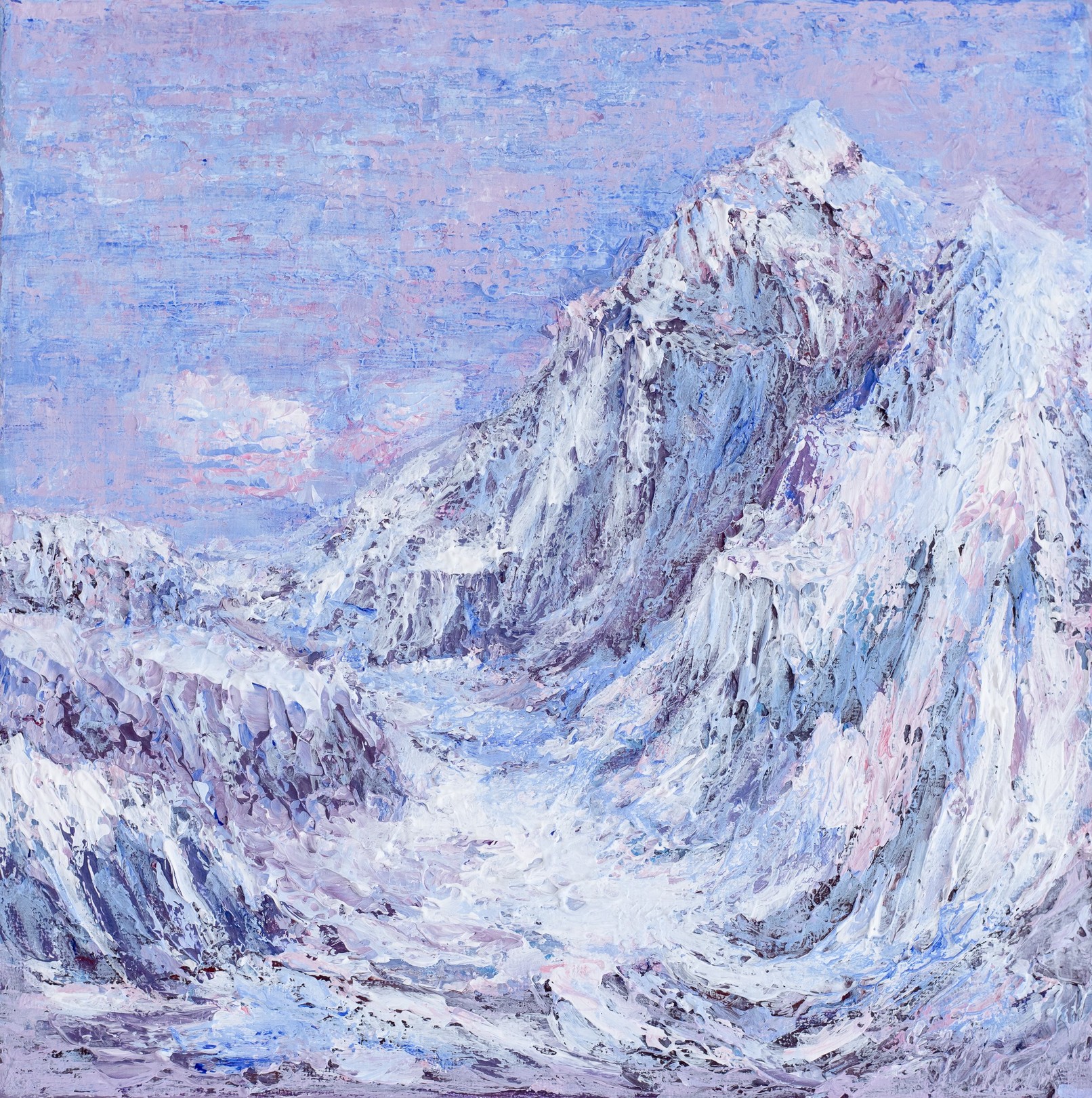 Galina Vasiljeva, Beautiful Winter Sunrise in the Mountains Galina Vasiljeva, Beautiful Winter Sunrise in the Mountains
