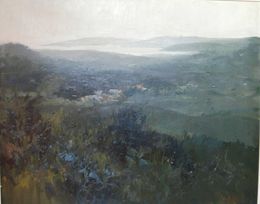 Peinture, Paisatge amb boira, Josep Sala