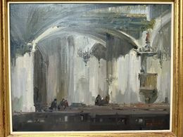 Peinture, Interior esglesia Morella, Josep Sala
