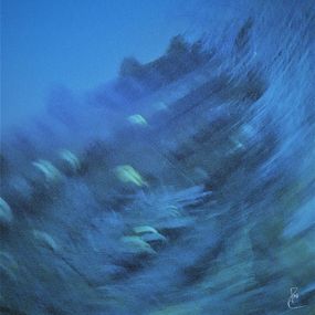 Photography, Haussman bleu dans la tourmente, Jean-Marc Ambrosini