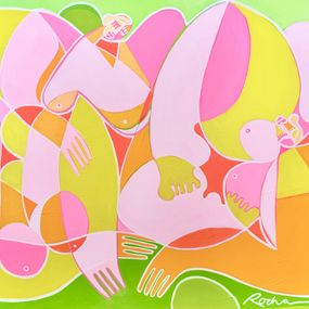 Painting, Mujeres de Primavera, María Rocha