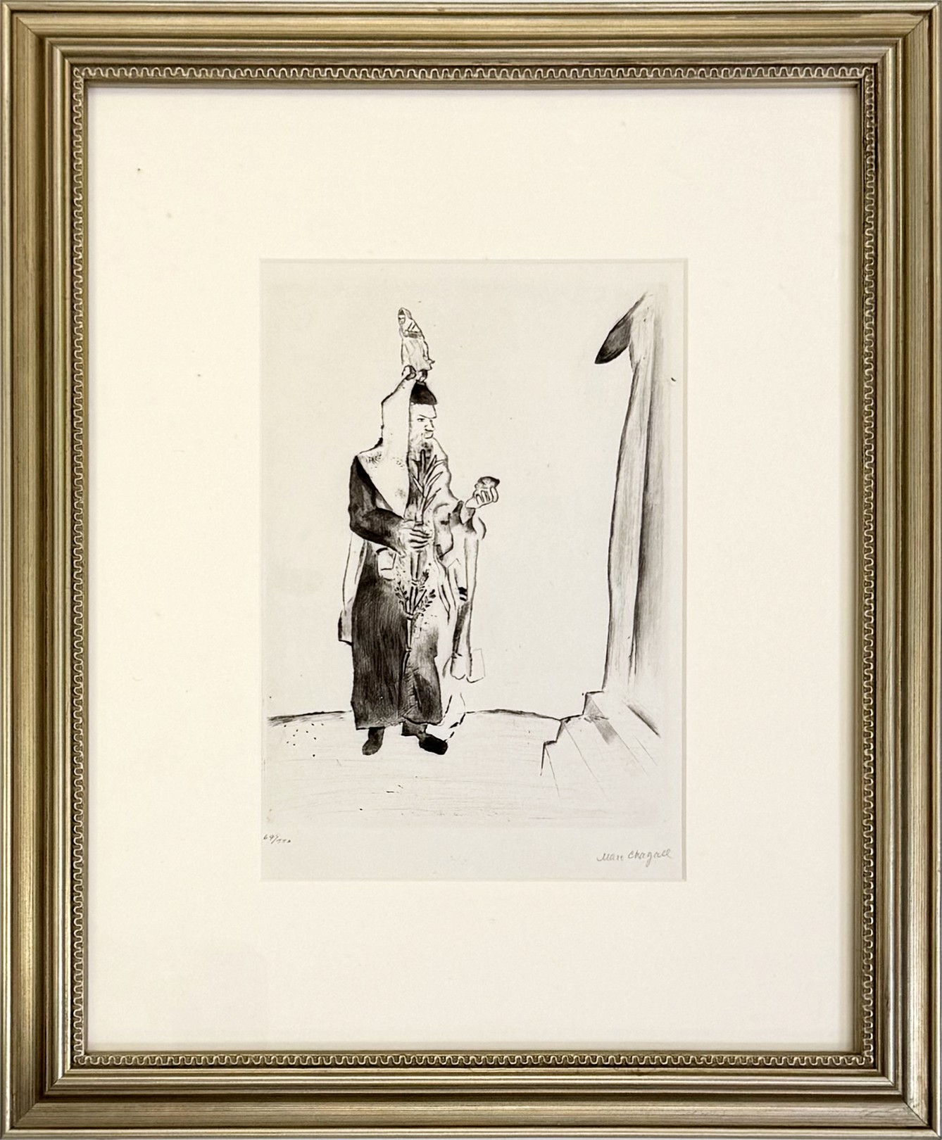 Marc Chagall, Der Rabbi, From Mein Leben Marc Chagall, Der Rabbi, From Mein Leben
