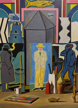 Gemälde, Sans titre, Jean-Michel Mefort