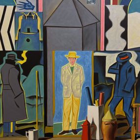 Gemälde, Sans titre, Jean-Michel Mefort