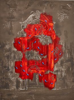 Peinture, Doors in the depths (II), Gokce Ciftcioglu