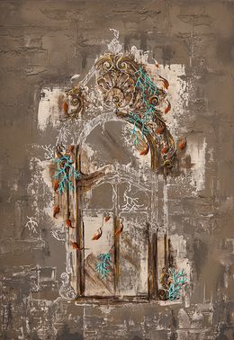 Peinture, Doors in the depths (I), Gokce Ciftcioglu