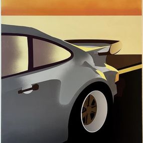 Gemälde, Chromatic Porsche, Leo Bengtson