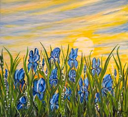 Peinture, Lirios, Agata Matczak