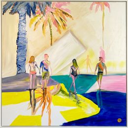 Painting, Summer Time with You, Katharina Hormel