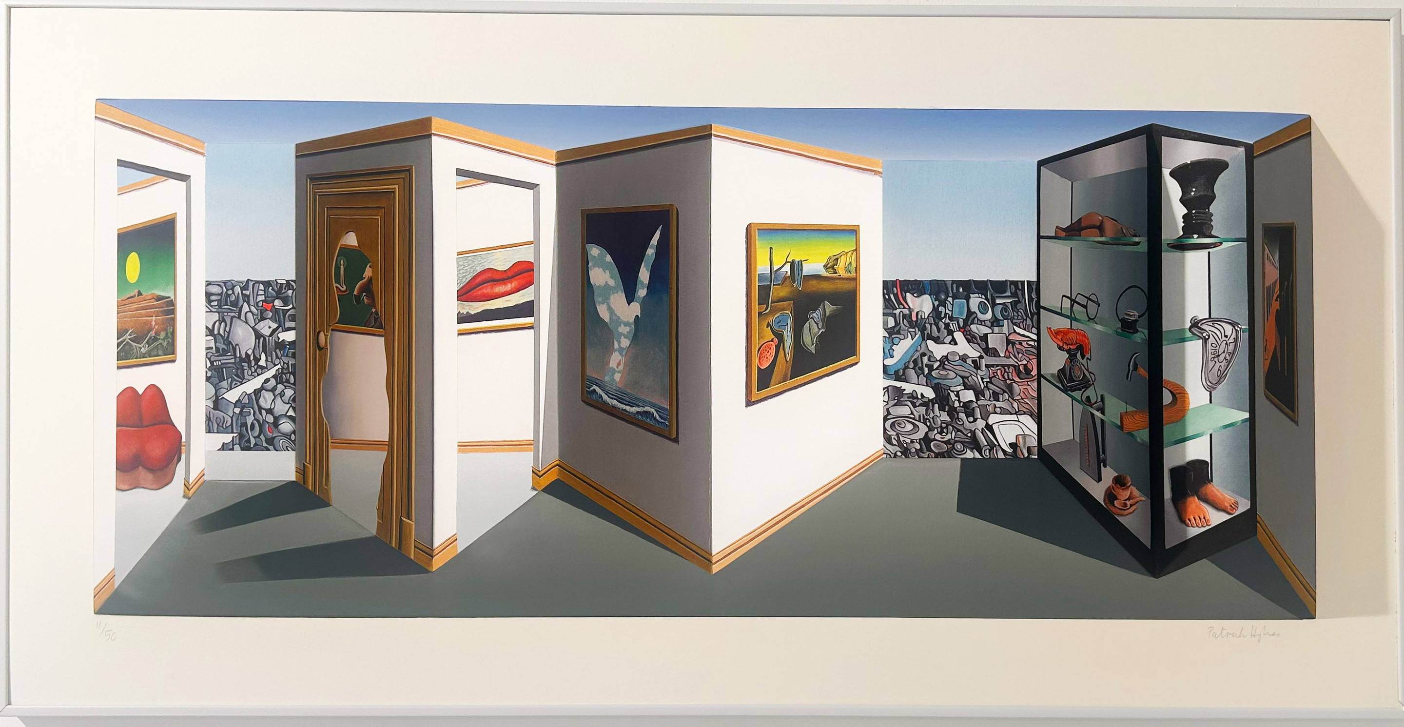 Patrick Hughes, Magritte Patrick Hughes, Magritte