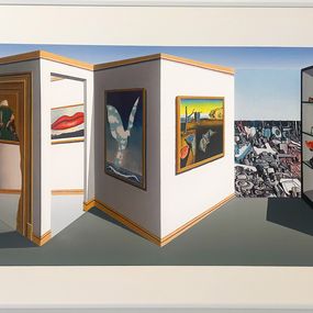 Print, Magritte, Patrick Hughes