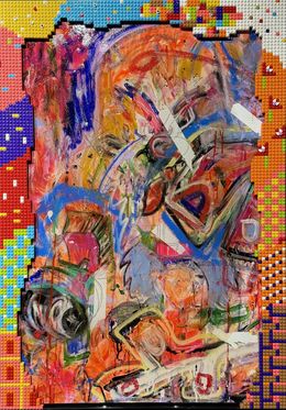 Peinture, In a distant galaxy..., Art By Raff
