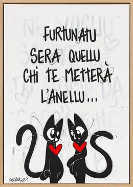 Gemälde, Furtunatu sera quellu..., Catzpunk