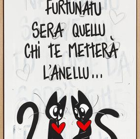 Gemälde, Furtunatu sera quellu..., Catzpunk