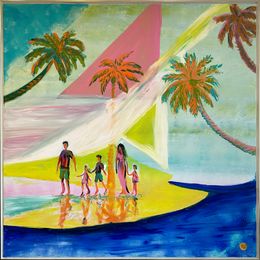 Painting, Time for our Family, Katharina Hormel