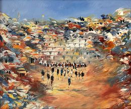 Peinture, Walls of Faith, Edward Ben Avram