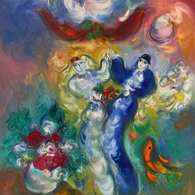 Gemälde, Jewish Wedding, Edward Ben Avram
