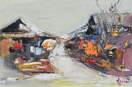 Peinture, Rustic Winter Charm, Vlas Ayvazyan