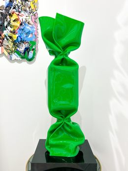 Sculpture, Wrapping Bonbon Vert, Laurence Jenkell
