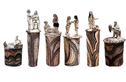 Sculpture, Six Sculptures From the Historic Jar Series, Alex Hodge
