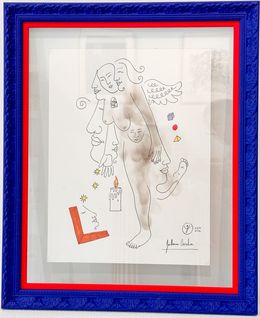 Peinture, L'ange à l'équerre, Guillaume Cavalier