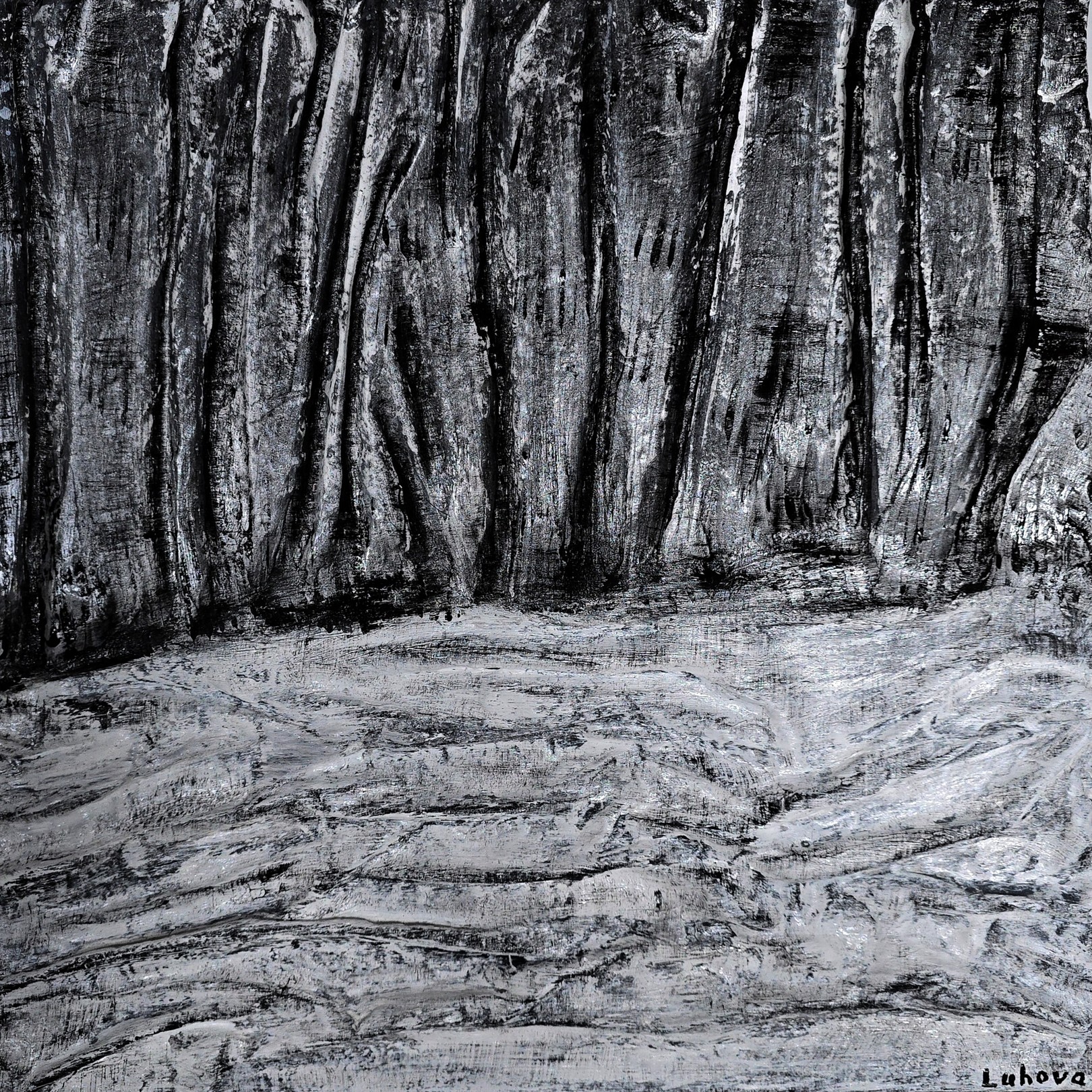 Daria Luhova, Winter Forest Daria Luhova, Winter Forest
