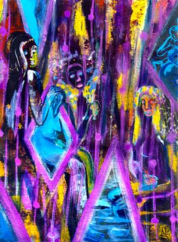 Painting, Hamam de Paris, Niki Singleton