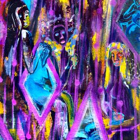 Peinture, Hamam de Paris, Niki Singleton