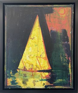 Peinture, Sailboat, Nathan Zeidman