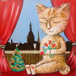 Gemälde, Happy New Year 2 !, Rakhmet Redzhepov (Ramzi)