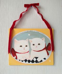 Gemälde, Cute babies, Olha Vlasova