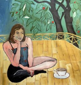 Gemälde, Veranda, Roxana Khonkulova