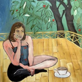 Gemälde, Veranda, Roxana Khonkulova