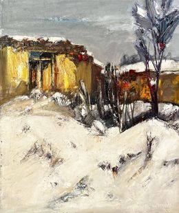 Painting, Warmth Beyond the Cold, Mateos Sargsyan