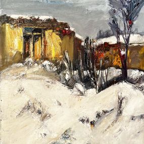 Painting, Warmth Beyond the Cold, Mateos Sargsyan