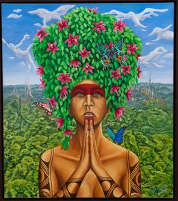 Peinture, Pray for Amazonia, Elia Bechtel