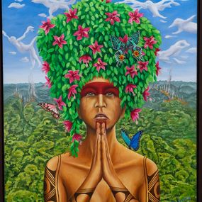 Gemälde, Pray for Amazonia, Elia Bechtel