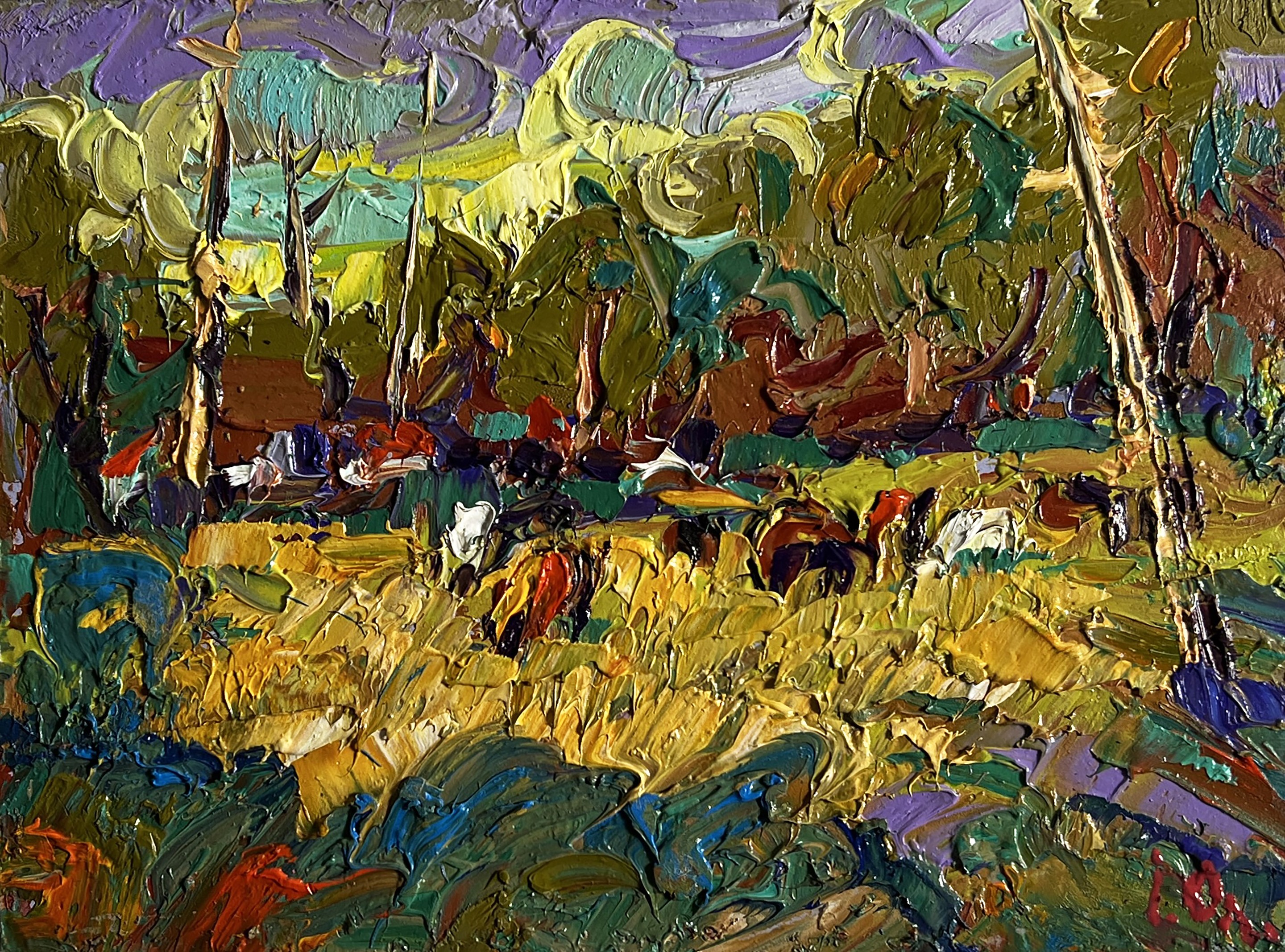 Ivanyuk Oleksiy, For a walk in the field Ivanyuk Oleksiy, For a walk in the field