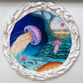 Gemälde, Medusa, Elia Bechtel