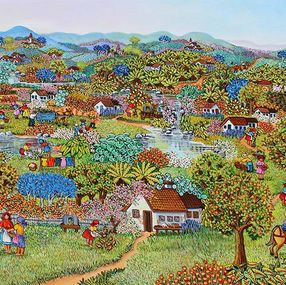 Gemälde, Belle campagne, Lucia Buccini