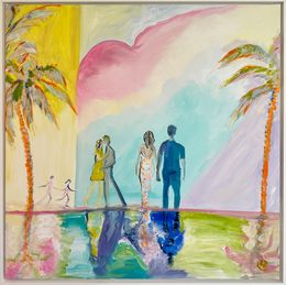 Painting, Towards the Sunsets, Katharina Hormel