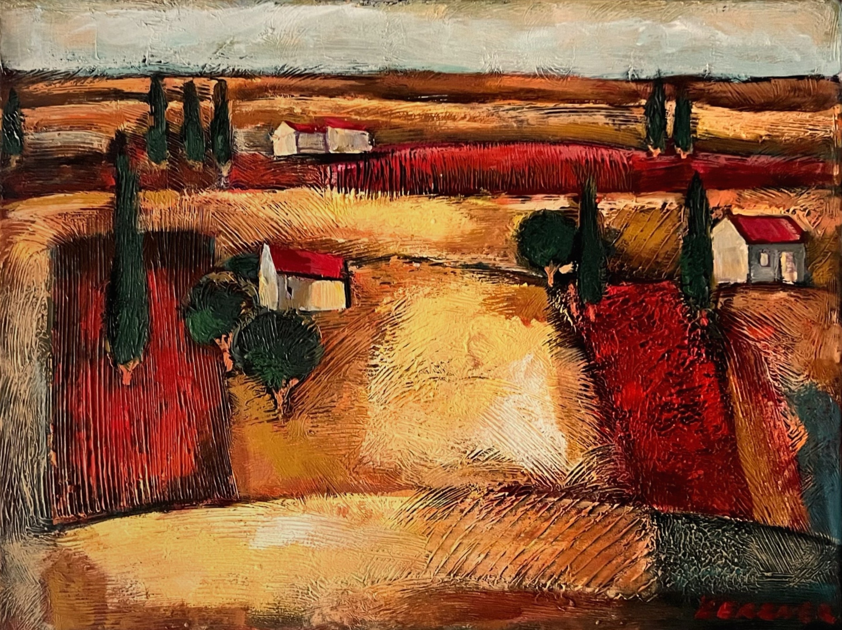 Michael Kerzner, Red Roofs, Golden Fields Michael Kerzner, Red Roofs, Golden Fields